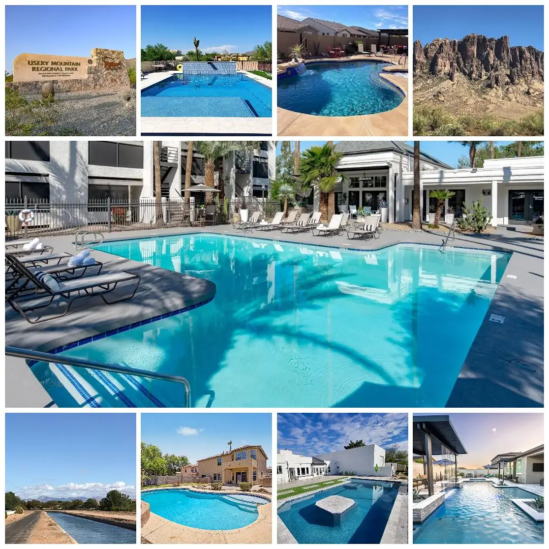 Pool Service in Mesa AZ - Blue Lagoon Pool Management - Blue Lagoon Pool Management Blue Lagoon pool service and custom pools in Mesa, AZ, near Usery Mountain Regional Park and the Superstitions