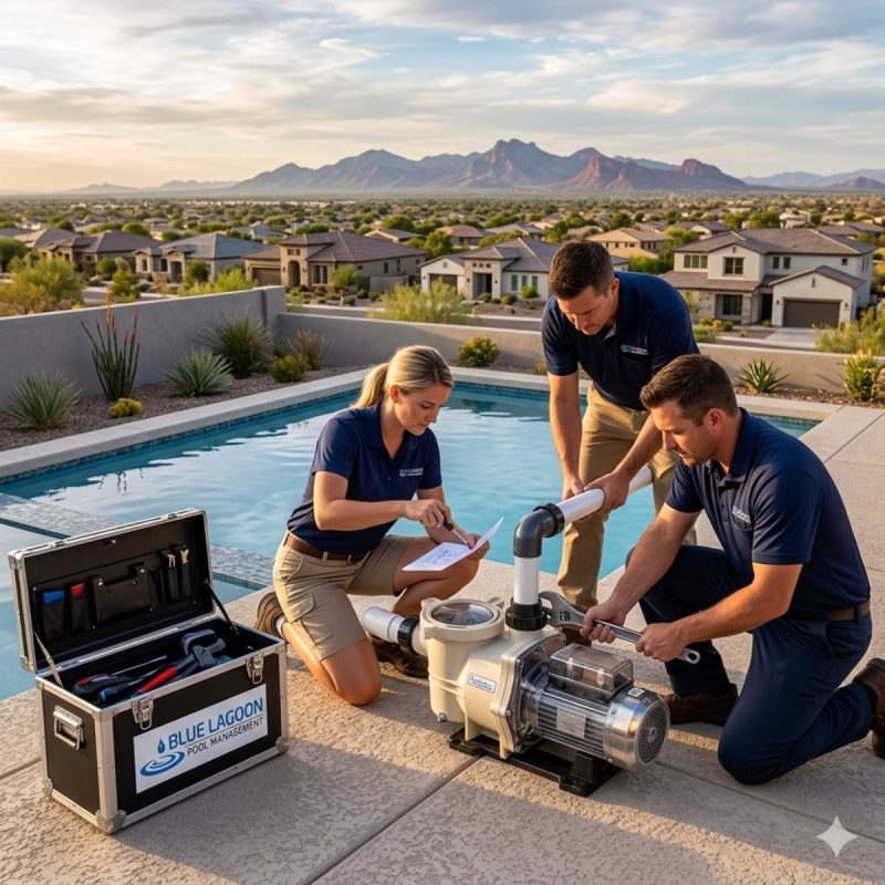 Reliable Pool Equipment Installations and pool pump installation in Mesa AZ